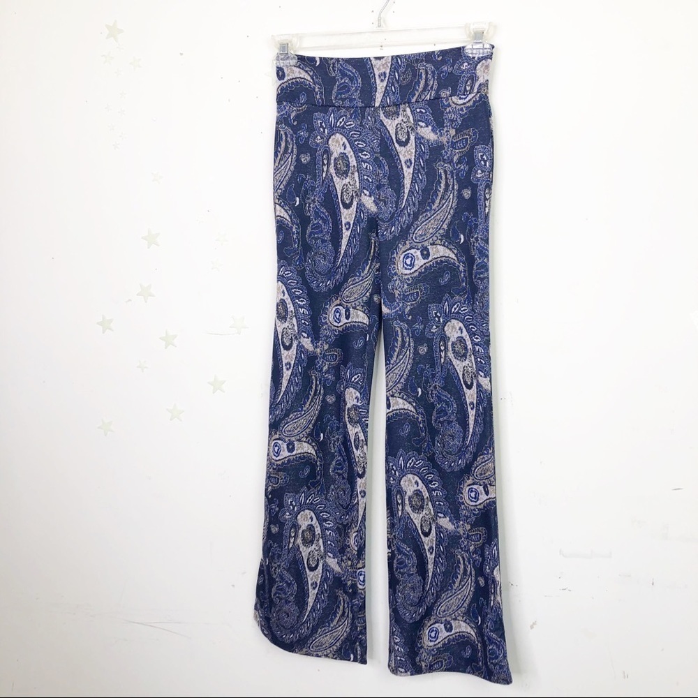 ANTHROPOLOGIE Maeve boho Maria paisley print pant - Picture 11 of 14